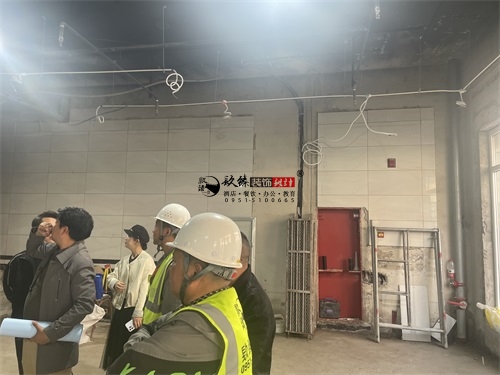 银川臻雨餐厅装修施工工艺指导现场|银川餐厅装修公司推荐