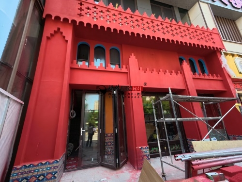 银川装修公司|银川海庆餐厅装修设计项目施工后期巡检