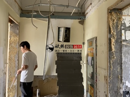 银川装修公司推荐|银川望樾办公室改造设计装修现场勘察