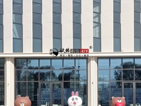 银川装修公司银川熙玉园售楼部大厅装修项目实景图分享