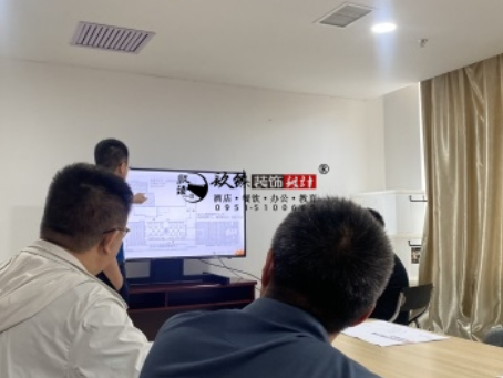 银川工装公司推荐|银川凯甜办公楼装修设计方案沟通