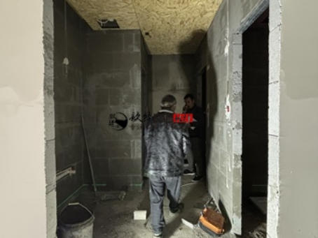 银川装修公司|银川望纵办公室装修设计项目工地巡检